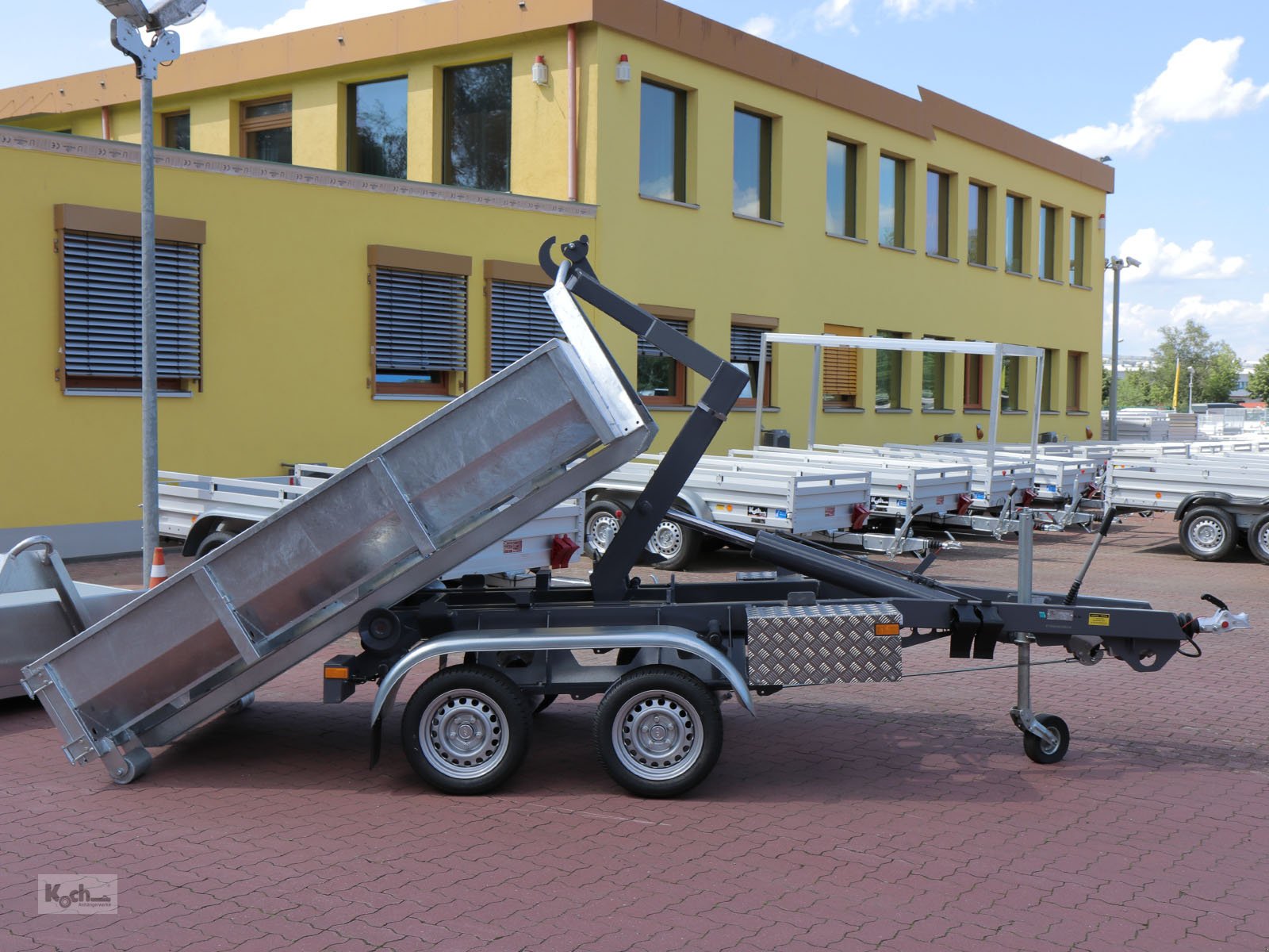 Anhänger del tipo Sonstige KONOS Abroll-Muldenkipper 3,5t|ohne Mulde|Hakengerät (Ki13352125So), Neumaschine In Winsen (Luhe) (Immagine 3)